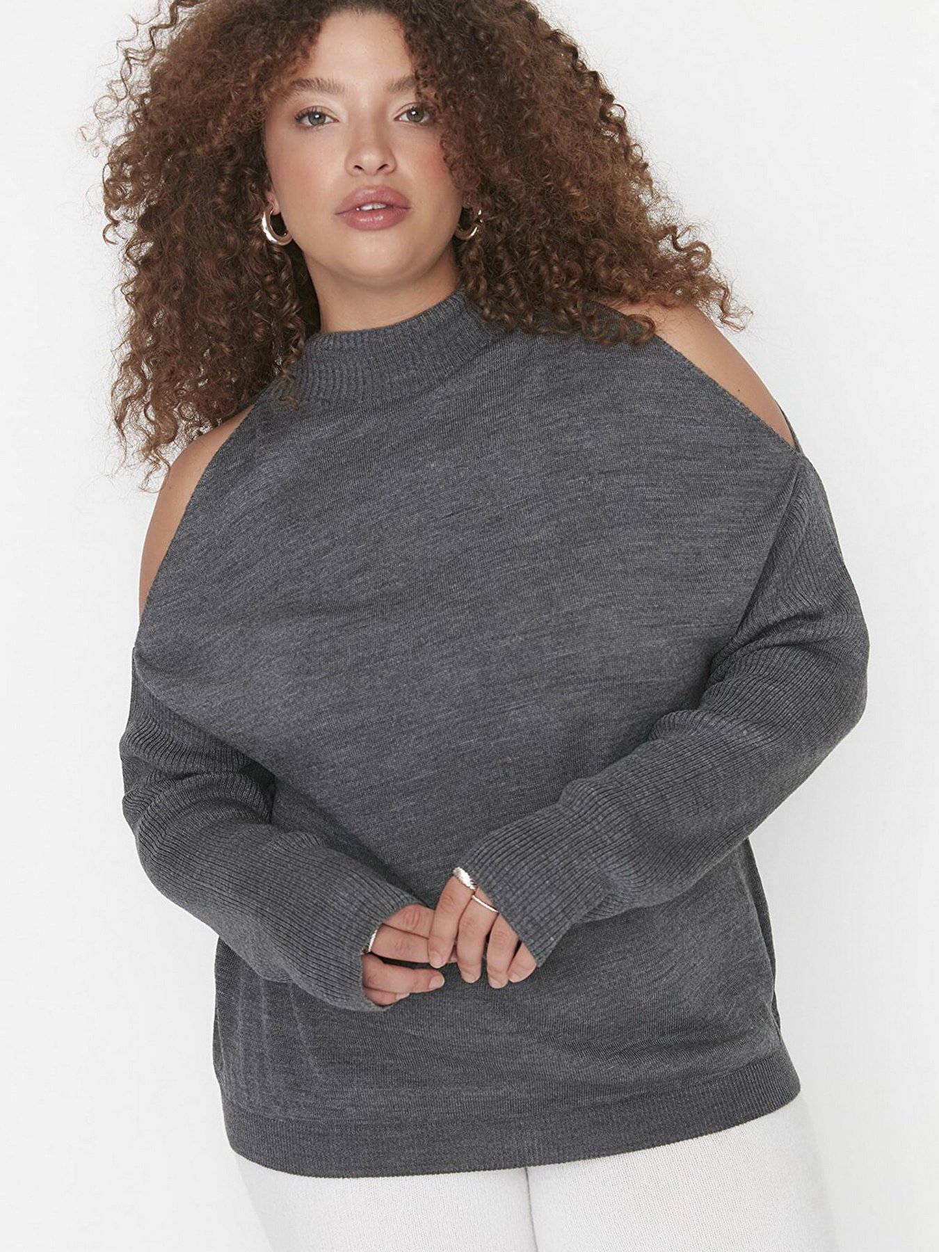 Джемпер Trendyol модель TBBAW23AN00025/Antrasit Фото