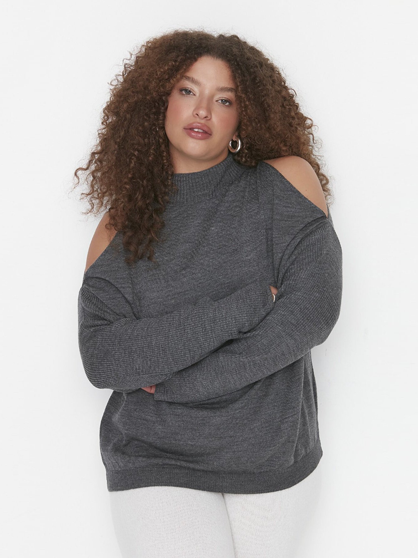 Джемпер Trendyol модель TBBAW23AN00025/Antrasit Фото