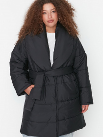 Пальто Trendyol модель TBBAW23AW00000/Siyah Фото