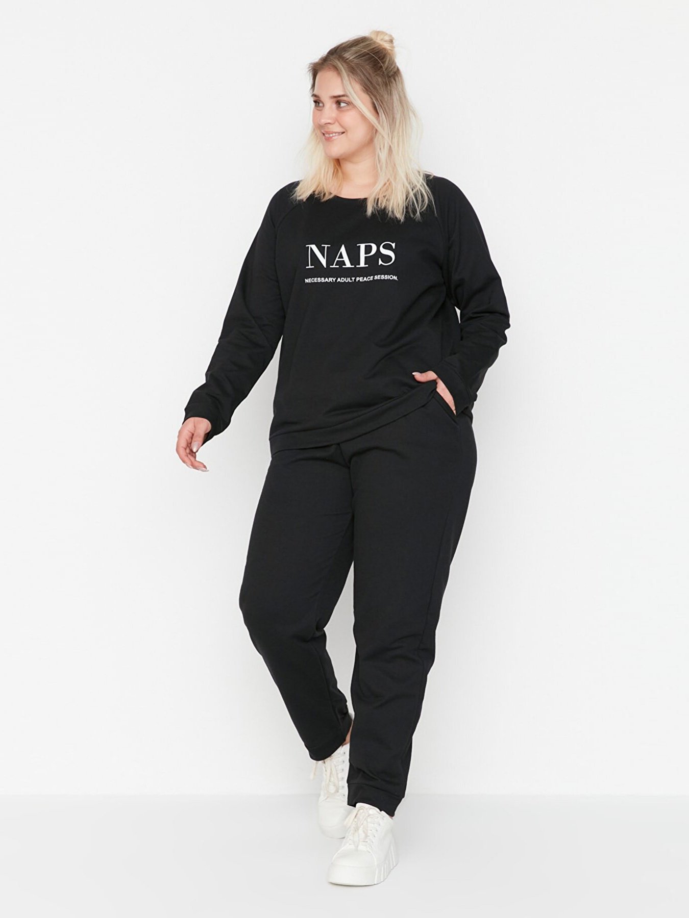 Піжама Trendyol модель TBBAW23AI00016/Siyah Фото