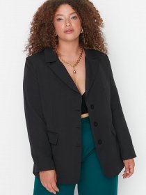 Піджак Trendyol модель TBBAW23AG00001/Siyah Фото