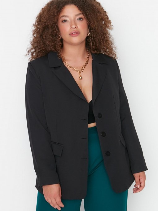 Пиджак Trendyol модель TBBAW23AG00001/Siyah Фото