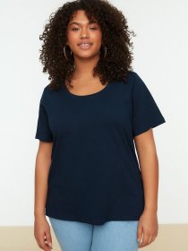 Футболка Trendyol модель TBBSS22BF0032/Lacivert Фото