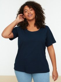 Футболка Trendyol модель TBBSS22BF0032/Lacivert Фото