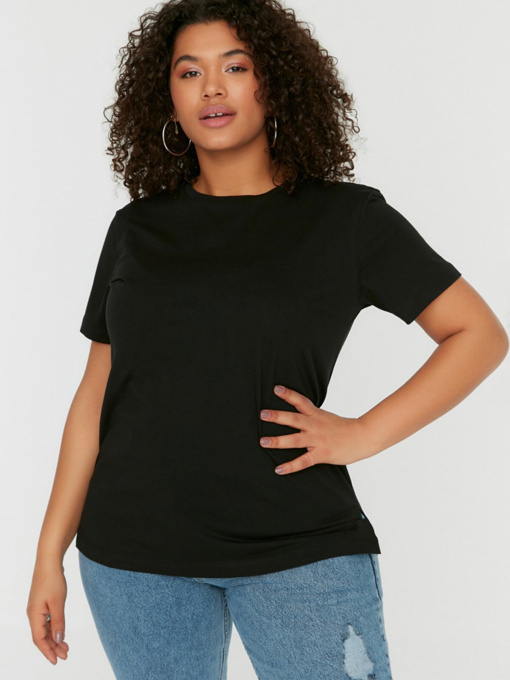 Футболка Trendyol модель TBBSS22TS0413/Siyah Фото