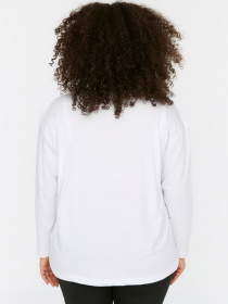 Лонгслив Trendyol модель TBBSS22TS1496/Ekru Фото