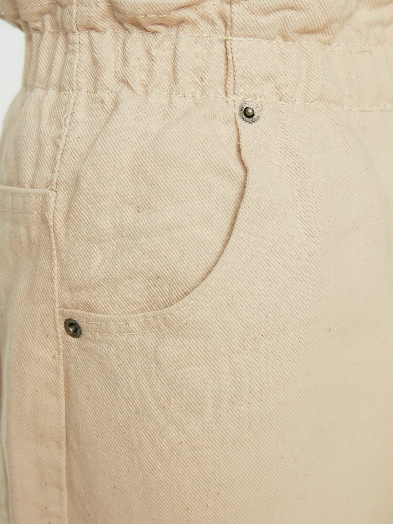 Джинси мом Trendyol модель TCTSS21JE0603/Ekru Фото