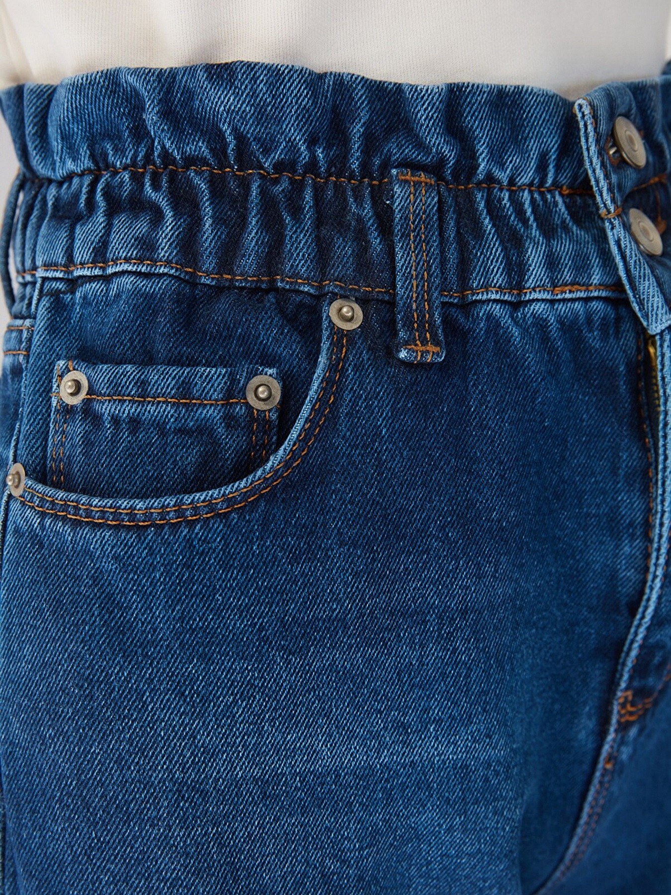 Бойфренды Trendyol модель TCTSS21JE0603/Mavi Фото