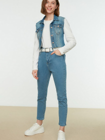 Скіні джинси Trendyol модель TCTSS21JE0622/Acik Mavi Фото
