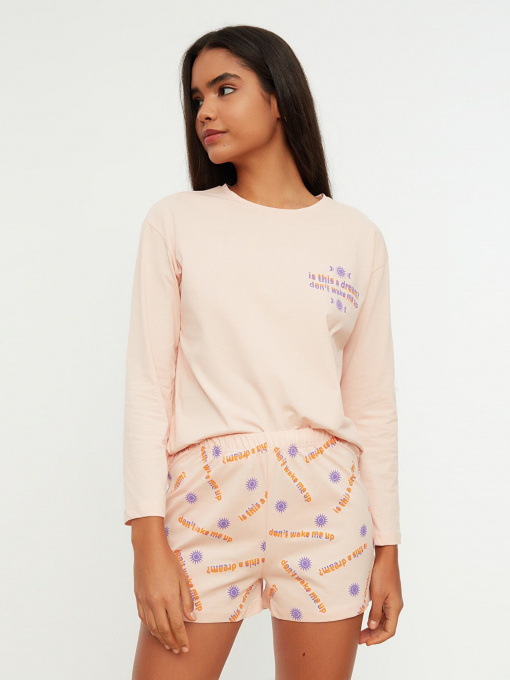 Пижама Trendyol модель THMAW22PT0077/Pembe Фото