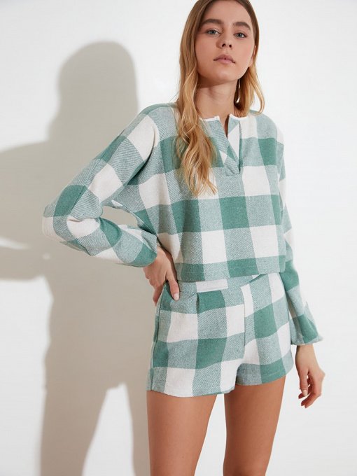 Пижама Trendyol модель THMSS21PT0068/Yesil Фото