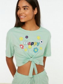 Пижама Trendyol модель THMSS22PT0082/Yesil Фото