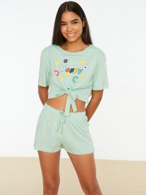 Пижама Trendyol модель THMSS22PT0082/Yesil Фото