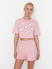 Піжама Trendyol модель THMSS22PT0323/Pembe Фото