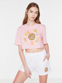 Пижама Trendyol модель THMSS22PT0330/Gul Kurusu Пижама Trendyol модель THMSS22PT0330/Gul Kurusu Фото