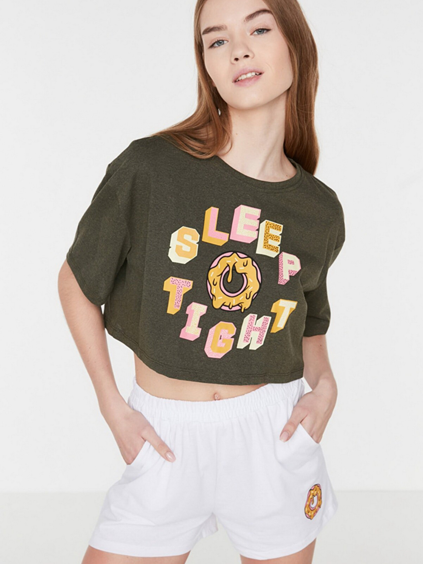 Піжама Trendyol модель THMSS22PT0330/Yesil Фото