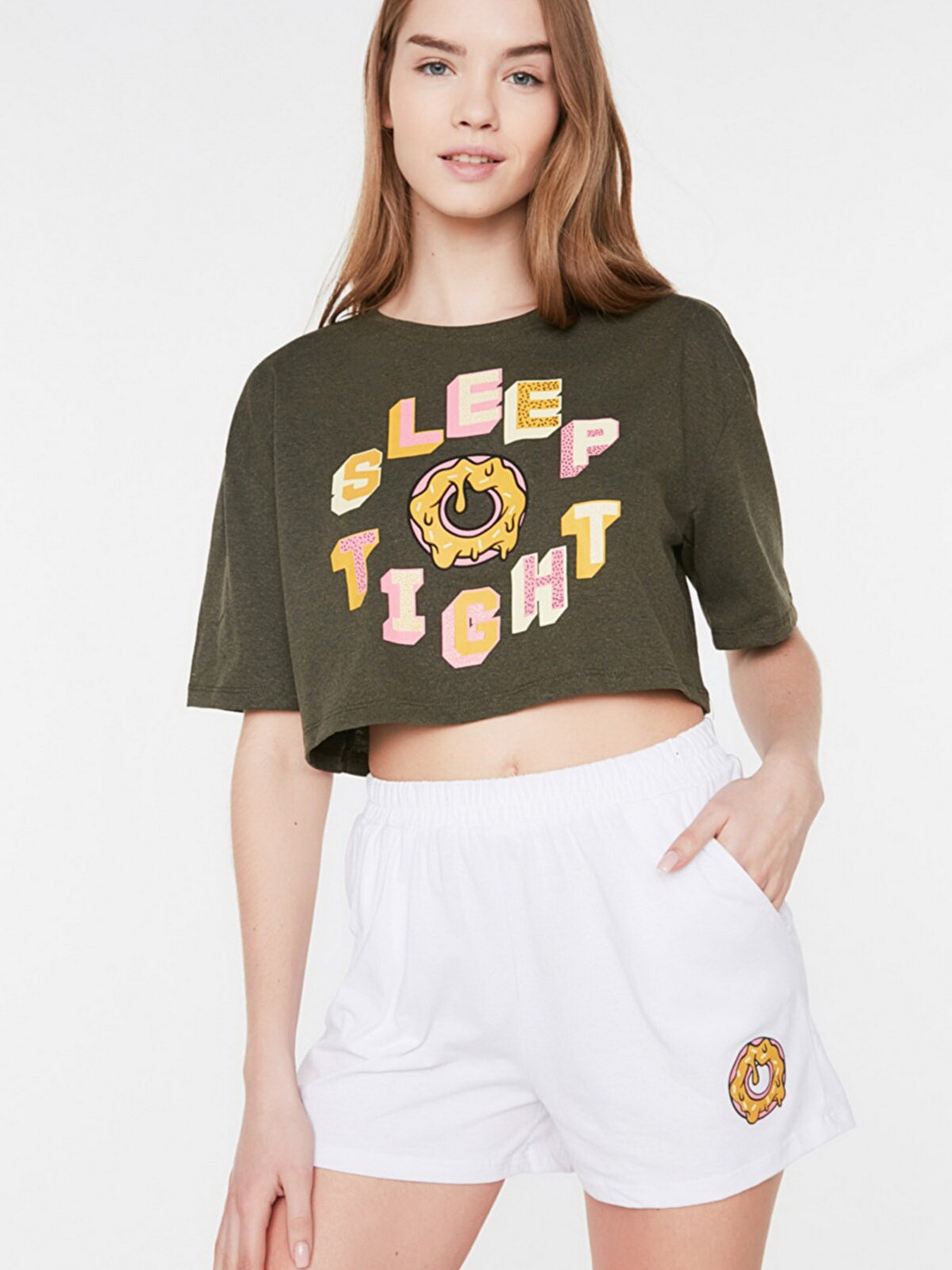 Піжама Trendyol модель THMSS22PT0330/Yesil Фото