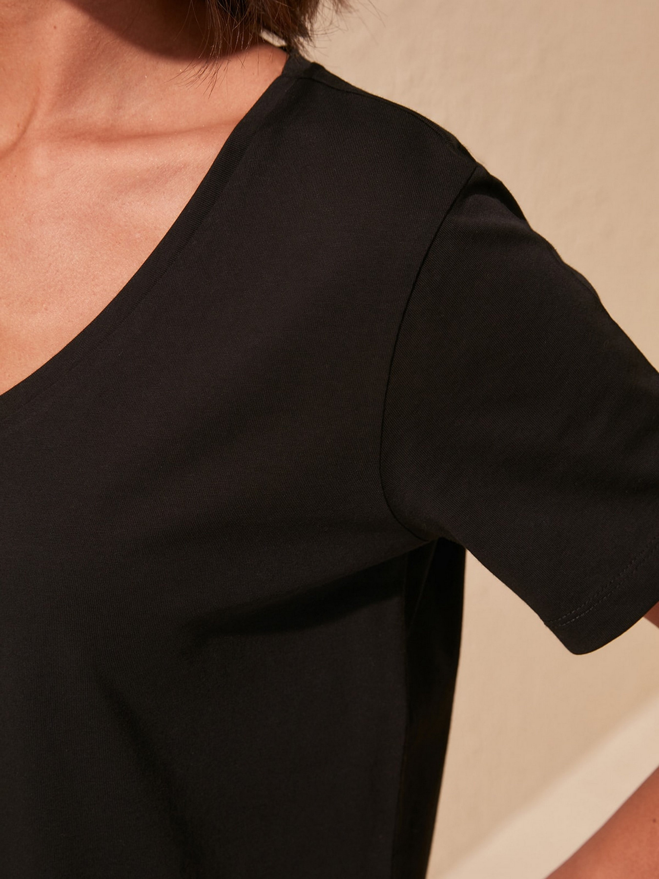 Набор футболок Trendyol модель TWOSS20TS0143/Siyah Фото