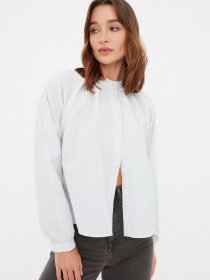 Блуза Trendyol модель TWOAW21GO0114/Gri Фото