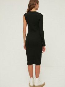 Платье миди Trendyol модель TWOAW22EL2370/Siyah Фото