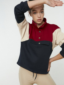 Спортивна кофта Trendyol модель TWOAW22SW1790/Lacivert Фото