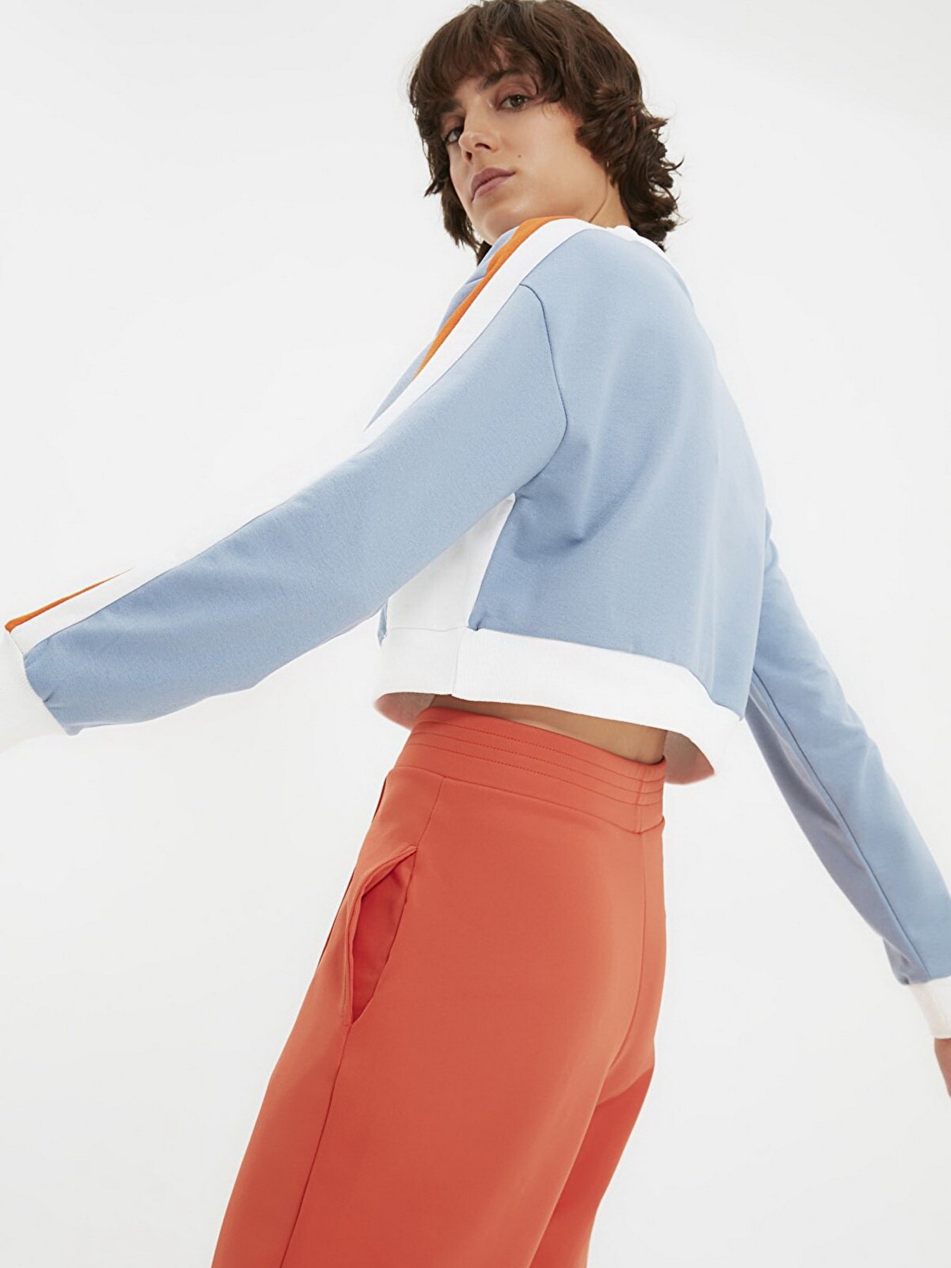 Свитшот Trendyol модель TWOAW22SW1913/Mavi Фото