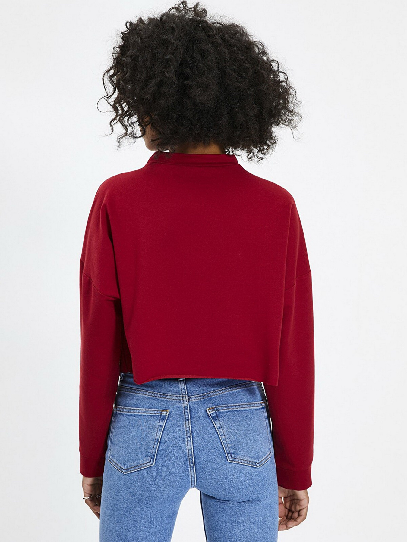 Свитшот Trendyol модель TWOAW22SW2302/Bordo Фото