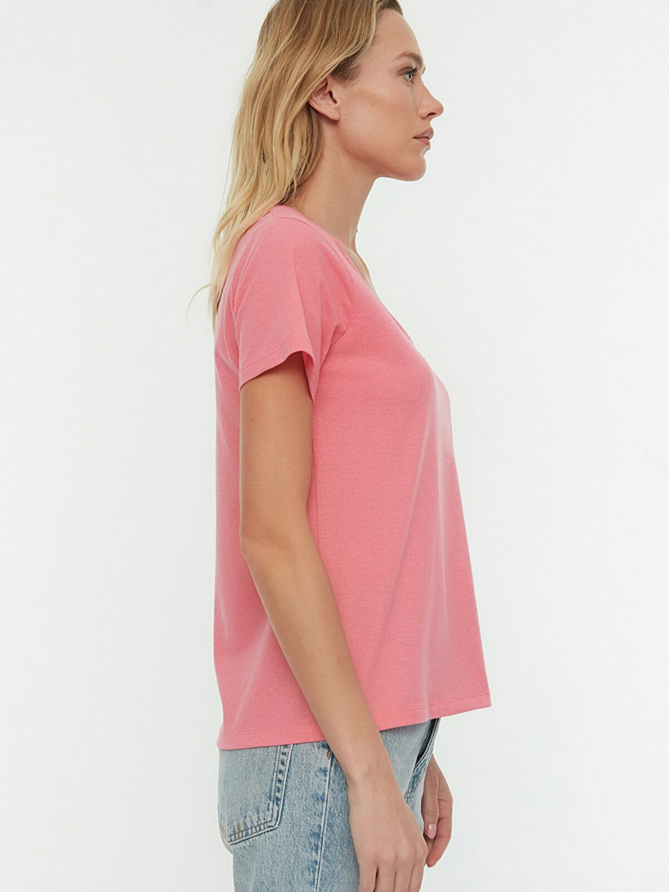 Футболка Trendyol модель TWOSS20TS0129/Pembe Фото