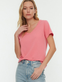Футболка Trendyol модель TWOSS20TS0129/Pembe Фото