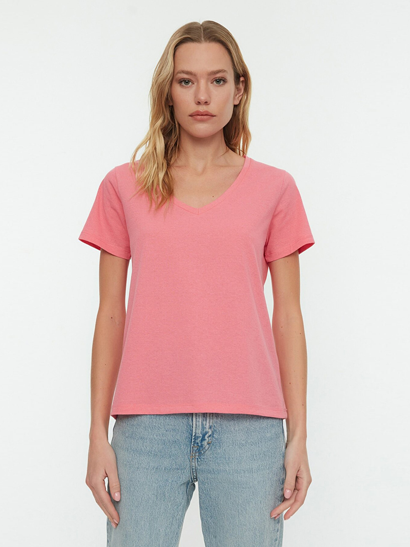 Футболка Trendyol модель TWOSS20TS0129/Pembe Фото