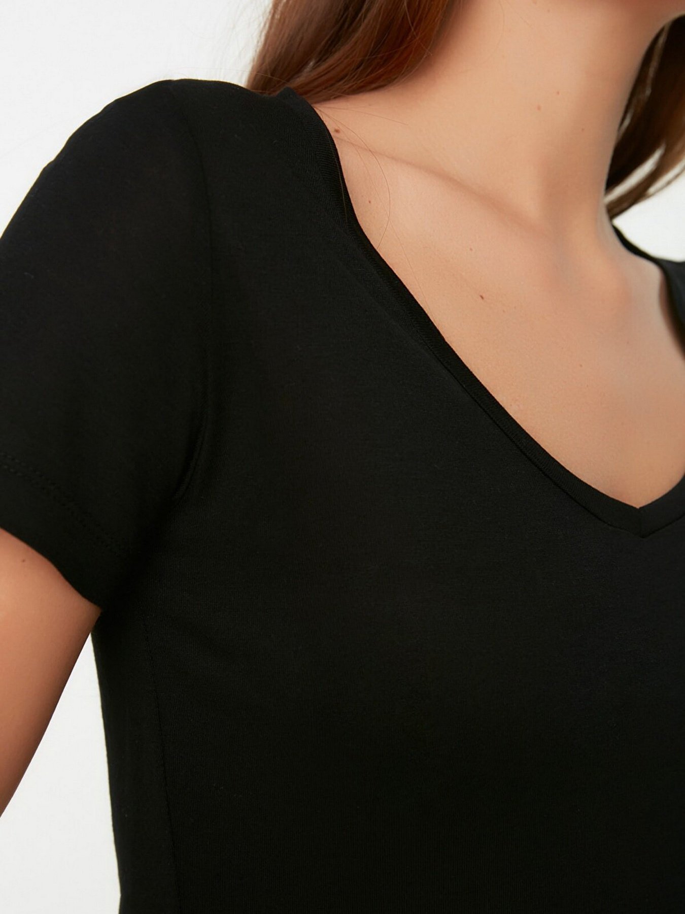 Футболка Trendyol модель TWOSS20TS0131/Siyah Фото