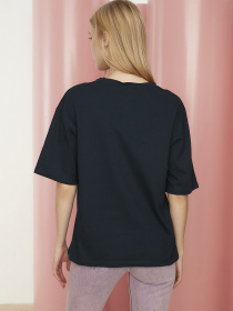 Футболка Trendyol модель TWOSS21TS3638/Lacivert Фото