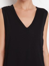 Платье миди Trendyol модель TWOSS22EL00528/Siyah Фото