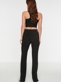 Класичні штани Trendyol модель TWOSS22PL0081/Siyah Фото