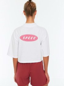 Футболка Trendyol модель TWOSS22TS00131/Beyaz Фото