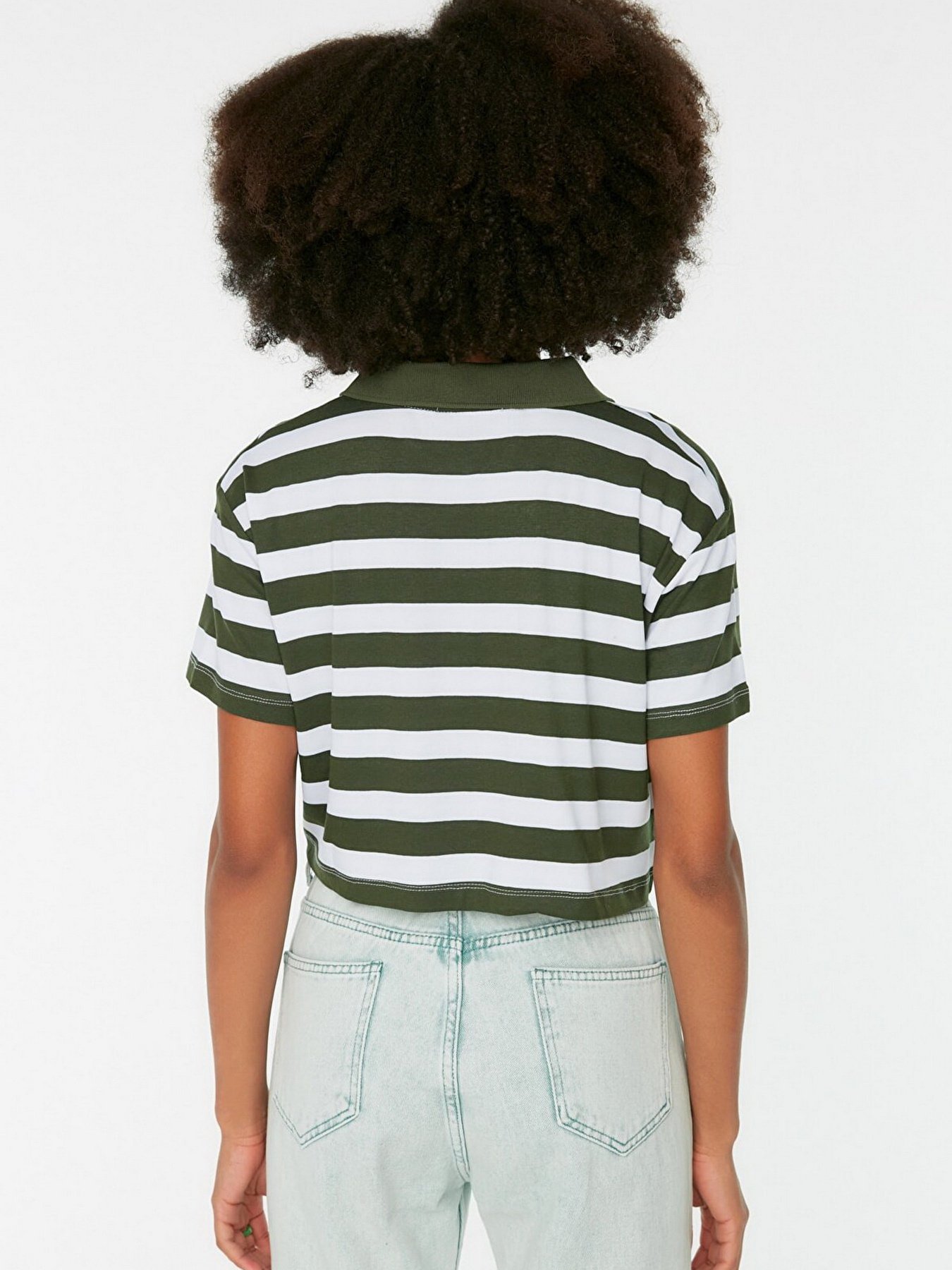 Футболка Trendyol модель TWOSS22TS1000/Haki Фото