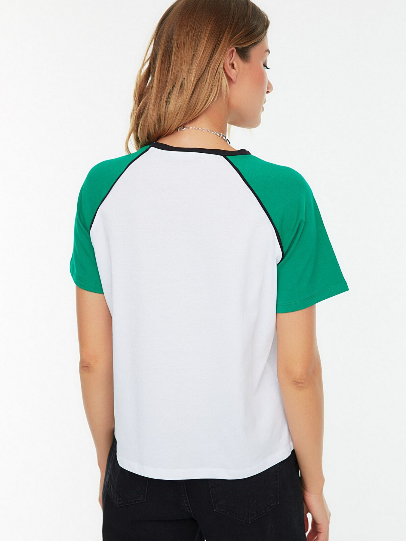 Футболка Trendyol модель TWOSS22TS1359/Yesil Фото