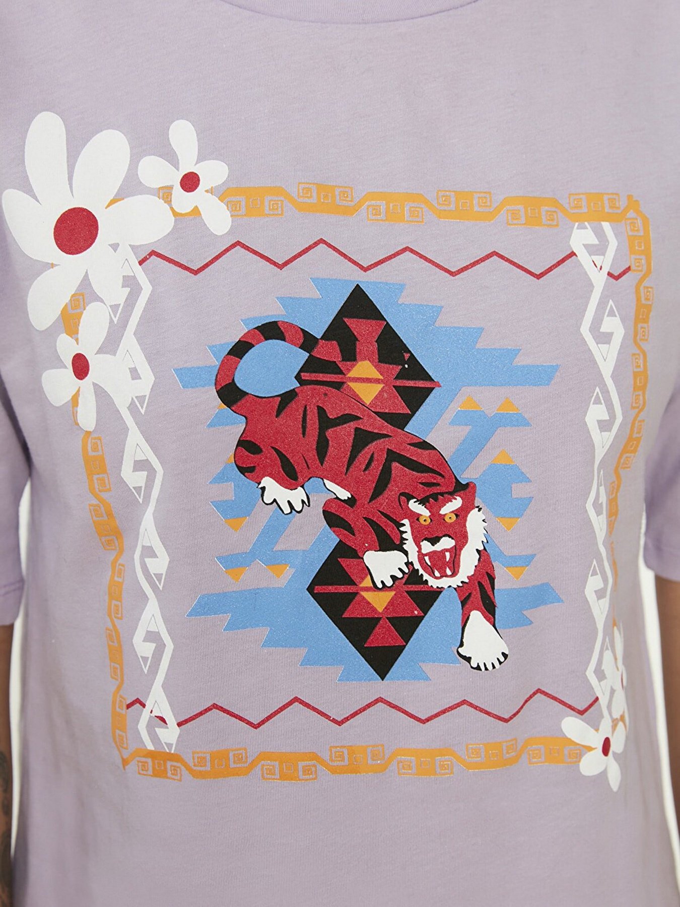 Футболка Trendyol модель TWOSS22TS1518/Lila Фото