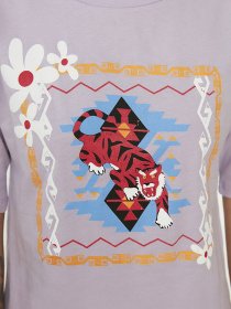 Футболка Trendyol модель TWOSS22TS1518/Lila Фото