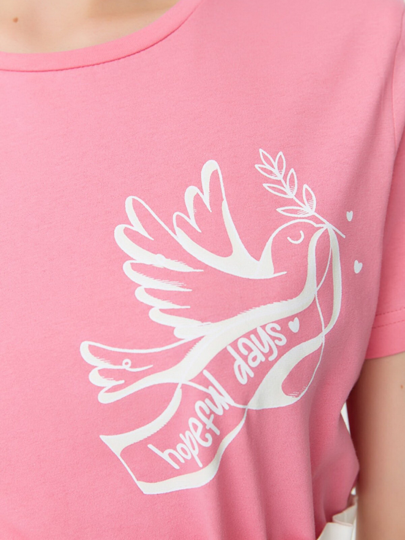 Футболка Trendyol модель TWOSS22TS1643/Pembe Фото