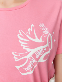 Футболка Trendyol модель TWOSS22TS1643/Pembe Фото