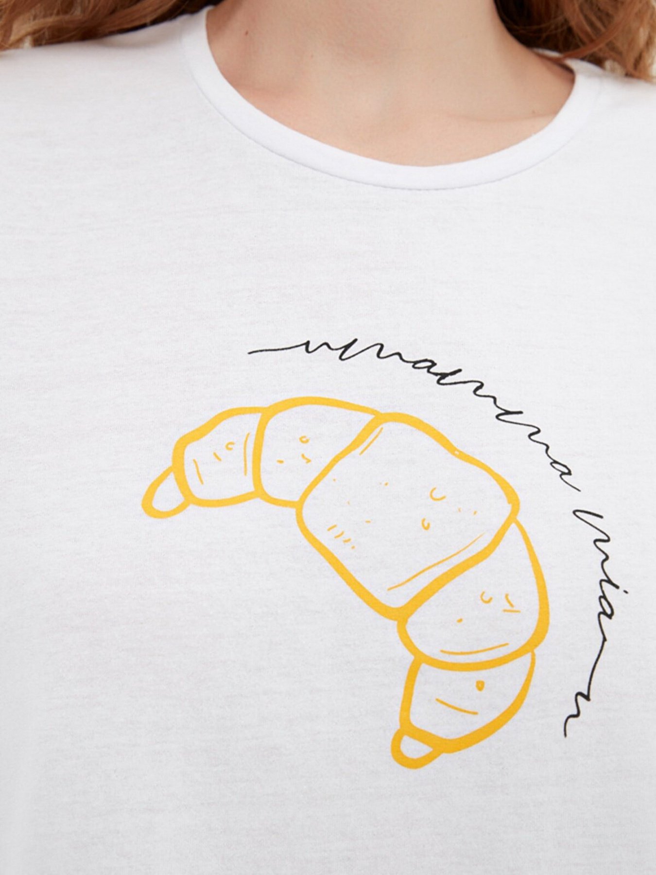 Футболка Trendyol модель TWOSS22TS1809/Beyaz Фото