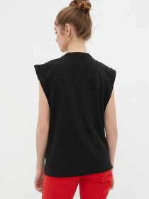 Футболка Trendyol модель TWOSS22TS1816/Siyah Футболка Trendyol модель TWOSS22TS1816/Siyah Фото