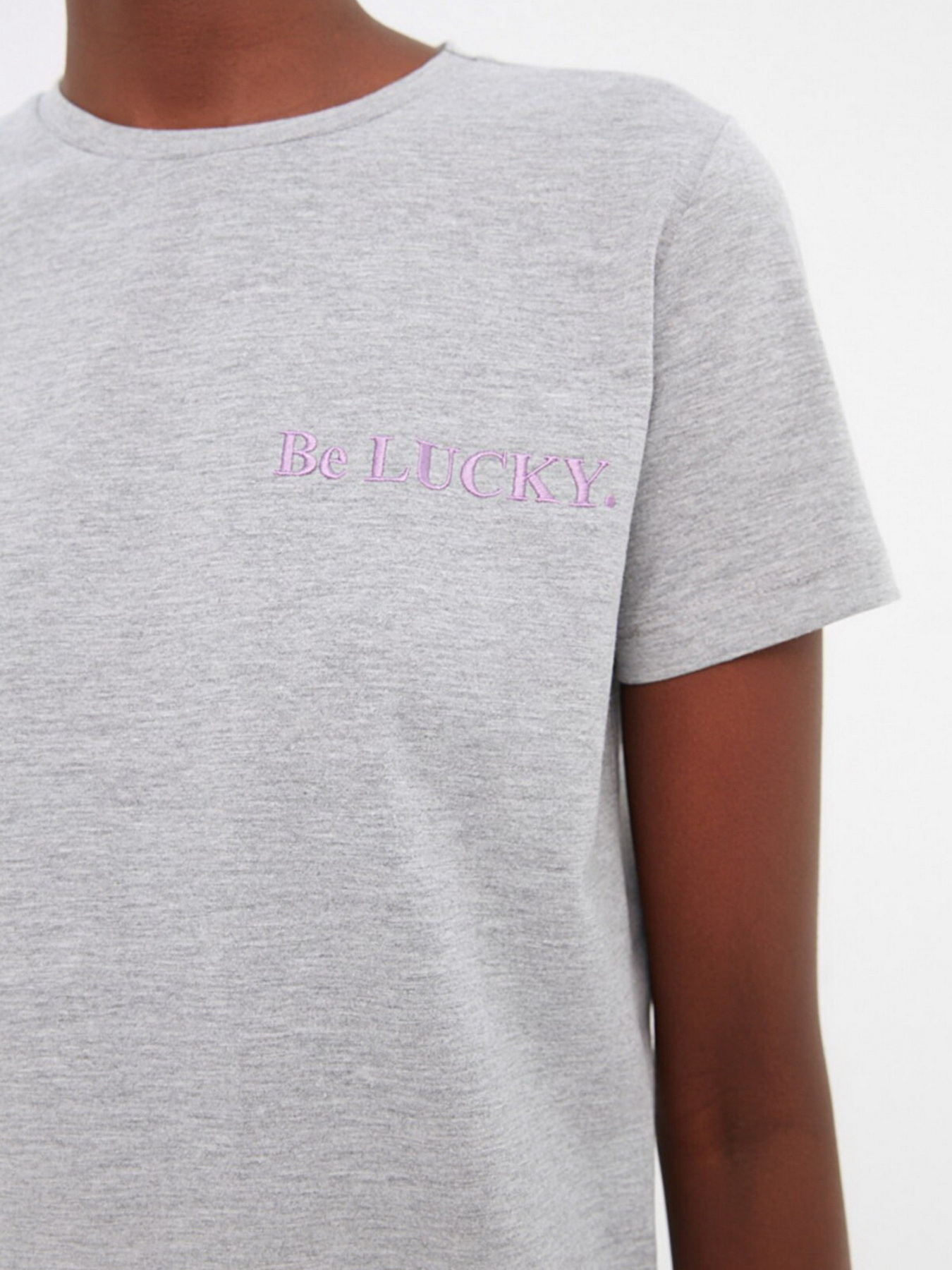 Футболка Trendyol модель TWOSS22TS2106/Gri Футболка Trendyol модель TWOSS22TS2106/Gri Фото