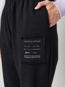 Штани спортивні Trendyol модель TWOAW23EA00124/Siyah Фото