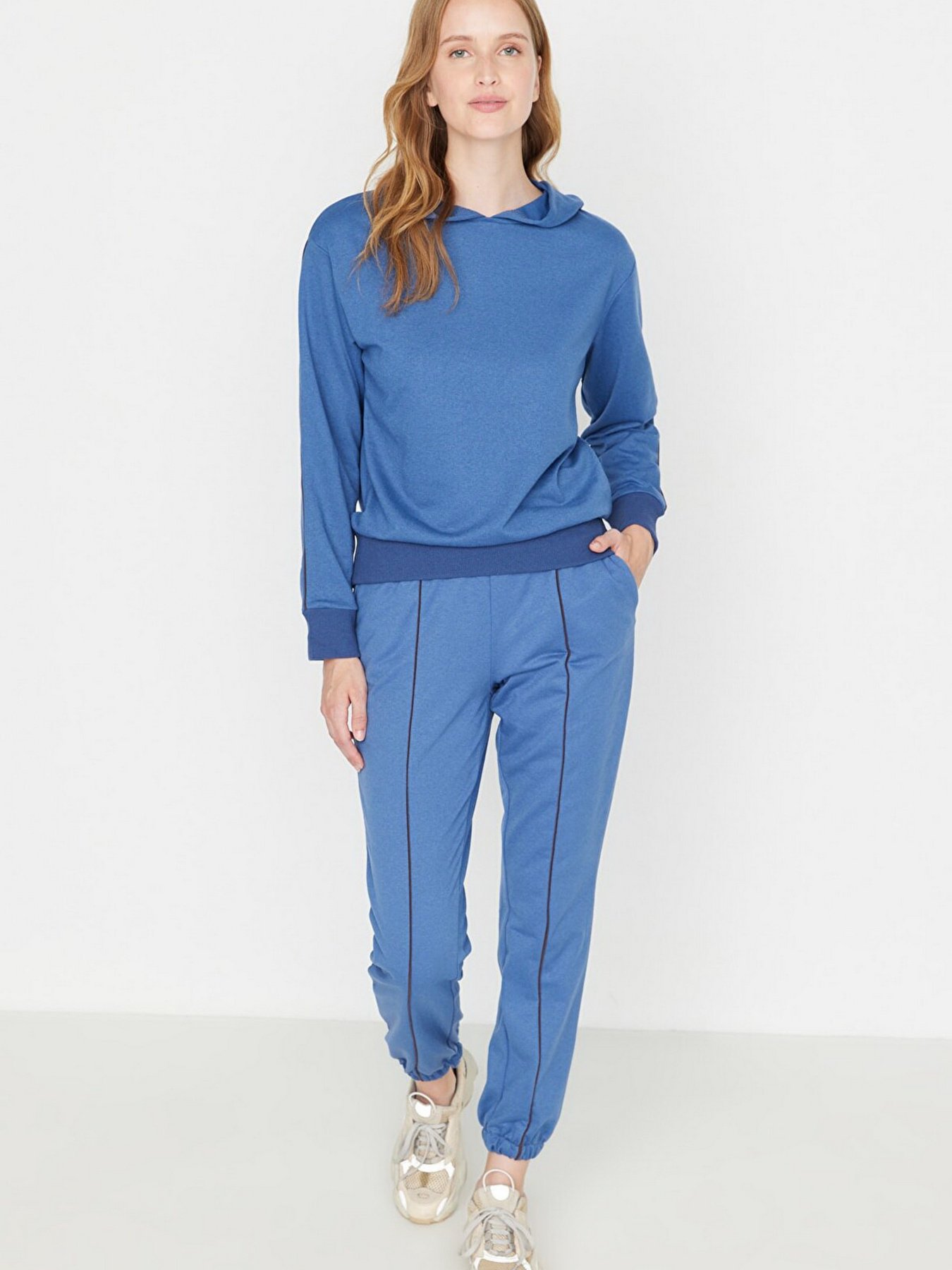 Спортивный костюм Trendyol модель TWOAW23EM00041/Indigo Фото