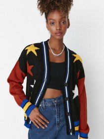 Кардиган Trendyol модель TWOAW23HI00511/Siyah Фото