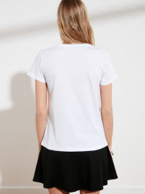 Футболки і поло Trendyol модель TWOSS20TS0757/Beyaz Фото