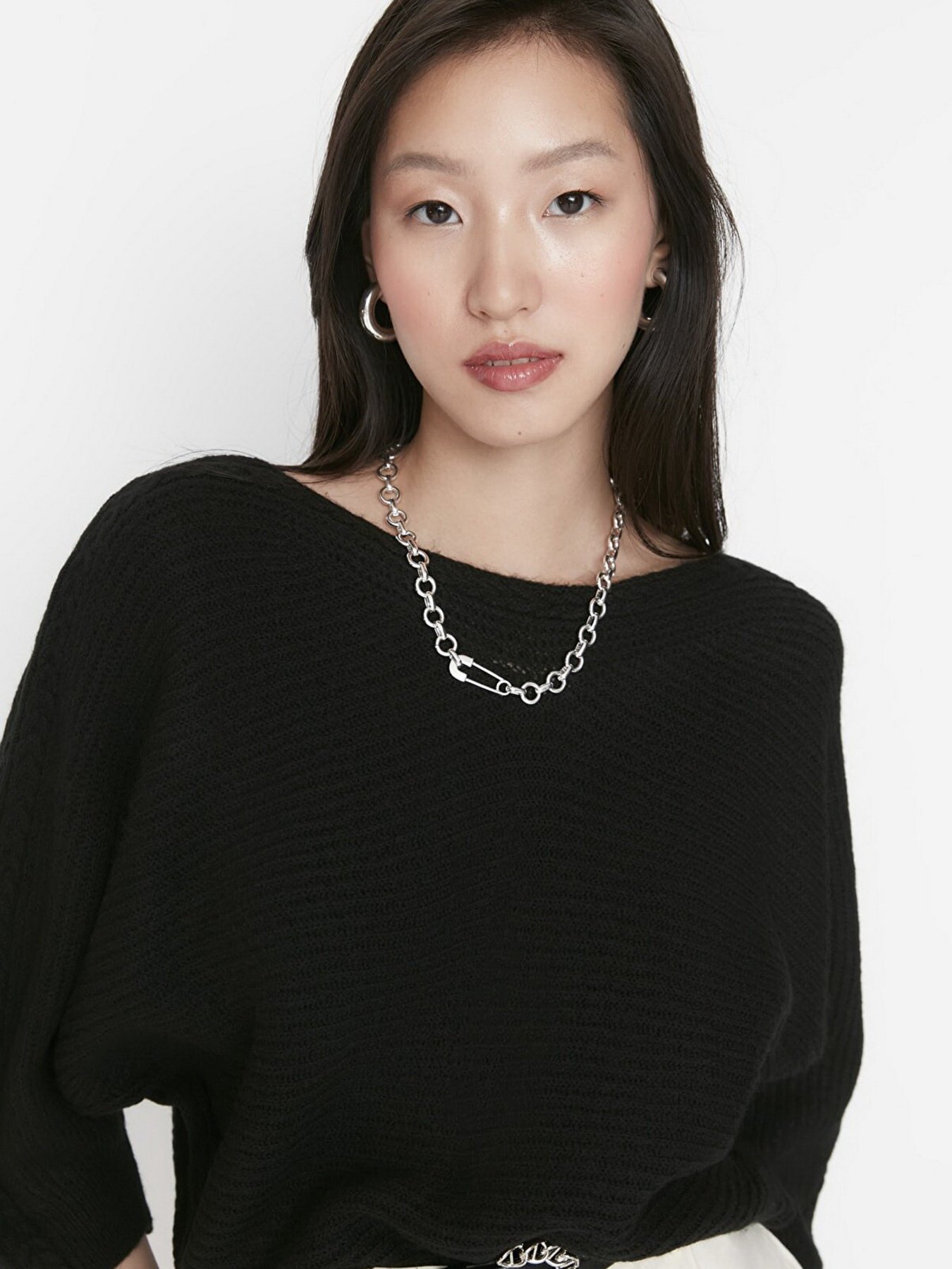 Джемпер Trendyol модель TWOAW23KZ01572/Siyah Фото