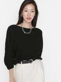 Джемпер Trendyol модель TWOAW23KZ01572/Siyah Фото